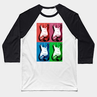 Pop Guitar Baseball T-Shirt